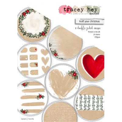 Tracey Hey Paper Pad - Kraft Your Christmas